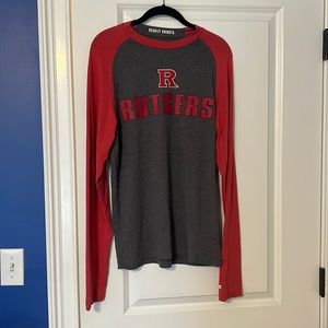 Rutgers baseball long sleeve t shirt size small